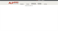 Desktop Screenshot of ebiz.alputilities.com